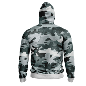 Fleece Hunting Hoodie Men's 100% Cotton <b>Camo</b> Hunting Hoodie Vintage Custom Label Fashion Odm Wholesale Services - Product Image 2