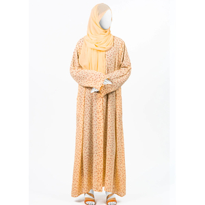 Fournisseur en gros d'abayas pour femmes, vêtements de mode musulmane élégants de style kaftan avec finition de qualité export et emballage prêt à la vente - Product Image 1