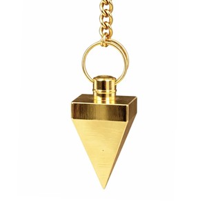 Péndulo de Feng Shui en Forma de Cono Pequeño, Pulido, Ecológico, para Sanación Energética y Adivinación, Artículo Coleccionable - Product Image 2