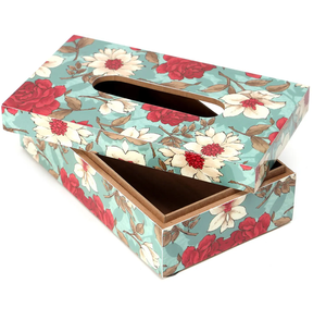 Boîte à mouchoirs en bois imprimée de qualité supérieure, design moderne, idéale pour la maison, le bureau et la voiture, disponible en gros. - Product Image 6