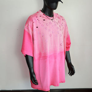 Camiseta de Verano 2026 al por Mayor, de Diseñador, con Logotipo, Moderna, de Manga Corta, 100% Algodón, de Alta Calidad, Transpirable, Holgada, con Hombros Caídos, para Hombre - Product Image 3