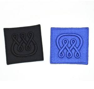 Custom club embroidered patch <b>iron</b> <b>on</b> sew <b>on</b> logo badge for clothing apparel hats bags jackets hoodies uniforms woven design who - Product Image 4