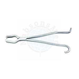 Pince à os de Lane de 17 pouces en acier inoxydable, instrument chirurgical orthopédique manuel pour réduction osseuse, réutilisable, CE ISO OEM - Product Image 6