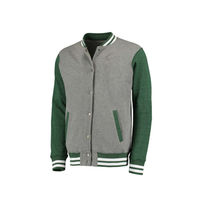 Custom High Quality Wool Body Varsity Style <b>Winter</b> Baseball Stand Canvas Sleeves Geometric Cartoon <b>Waterproof</b> Reversible <b>Jacket</b> - Product Image 1
