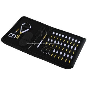 Pince à sertir et à enlever les nano perles de meilleure qualité également outil de boucle de microperles avec 3 fils supplémentaires Kit d'outils de pinces de sectionnement des cheveux - Product Image 1