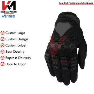 Guantes de Motocicleta de Alta Durabilidad con Palma Reforzada, Protección para las Manos, Ajuste Cómodo para Viajes Largos - Product Image 4