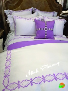 Ropa de cama bordada fresca de Vietnam, juego elegante y duradero, producto caliente - Product Image 3