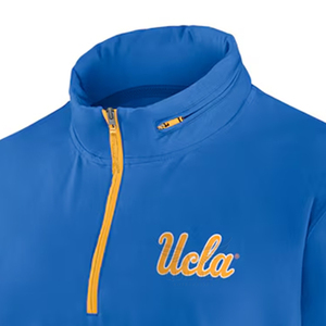 Best Quality UCLA Bruins Custom <b>Men</b>’s Quarter Zip Pullover <b>Jacket</b> <b>Lightweight</b> Athletic Breathable Sports Training Top OEM <b>Jacket</b> - Product Image 4