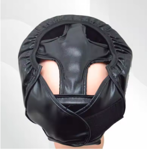 HAWK SPORTS INDUSTRIES Casque de boxe réglable en PU avec masque facial pour jeunes débutants - Entraînement MMA/Muay Thai/Taekwondo Unisexe - Product Image 3