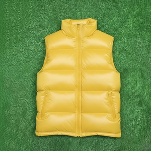 Gilet matelassé sans manches pour homme avec logo personnalisé, chaud et respirant, pour l'hiver, OEM - Product Image 3