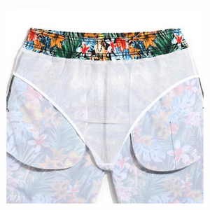 2026 Customized Solid Eco-Friendly Beachwear and Swimwear Swimming <b>Trunks</b> Quick Dry Beach Printed Shorts for <b>Men</b> - Product Image 4