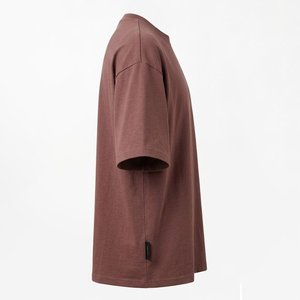 เสื้อยืดโอเวอร์ไซส์ทรงหลวมพิมพ์โลโก้ตามสั่งขายส่งจำนวนมาก คุณภาพสูงสำหรับผู้ชาย ผ้าฝ้าย 100% สไตล์สตรีทแวร์ สินค้าขายดีสำหรับผู้ชาย - Product Image 4