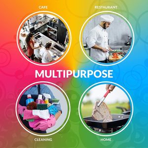 Lot de 100 casquettes à capuche en polypropylène blanc non tissé respirant jetable couvre-cheveux bouffants léger design unisexe pour la nourriture - Product Image 5