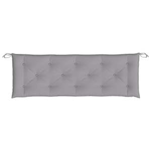 Gray 59.1"x(19.7"+19.7")x2.8" Oxford Fabric Garden <b>Bench</b> <b>Cushion</b> for Patio <b>Benches</b> - Product Image 6