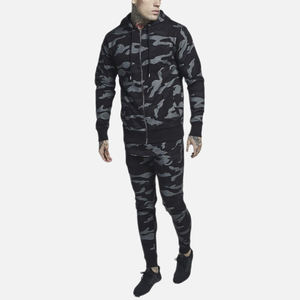 Ensembles de survêtements pour hommes de couleur unie avec logo personnalisé, vente en gros, ensembles de jogging, survêtements pour hommes, ensembles de sport pour hommes - Product Image 4