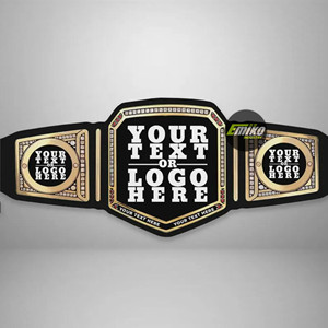 Heavyweight Custom Logo Unisex Women Championship <b>Belt</b> Gold Tone Boxing Jiu-Jitsu MMA Taekwondo Judo Grappling Anti-Slip High - Product Image 3