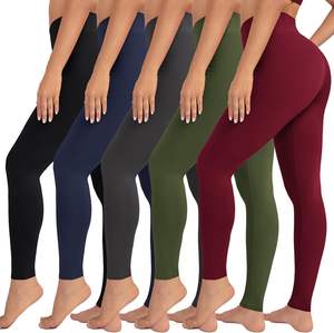 Leggings taille haute Urban Performance en polyester, tissu extensible respirant, ajustement flexible, pour le fitness, le sport, le style de vie décontracté - Product Image 3