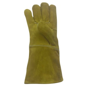 Guantes de Soldadura de Cuero Vacuno de Alta Calidad CAPTAIN INDUSTRY, Impermeables, con Protección UV, Antideslizantes, Diseño de Dedos Completos, Unisex, para Invierno - Product Image 2