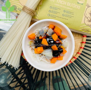 Nouilles de riz séchées filiformes biologiques du Vietnam en vrac Carton droit lyophilisé Accessoires de barre, y compris des pailles Prix bon marché - Product Image 3