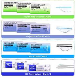 Kit de formation en suture chirurgicale professionnel pour étudiants en médecine, outils d'éducation pour la pratique clinique - Product Image 5