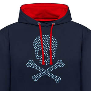 เสื้อฮู้ดดี้ผู้ชายผ้าคอตตอนผสมประดับเพชร รุ่นใหม่มาแรงสำหรับฤดูหนาว ขายดี รับผลิตแบบ OEM - Product Image 3