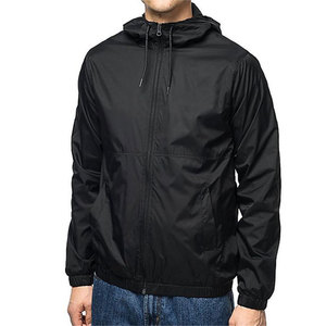 New Arrival <b>Men</b> Windbreaker Hooded Zipper <b>Jackets</b> Lightweight Windbreaker Waterproof Outdoor Regular Fit Zipper Closure <b>Jackets</b> - Product Image 1