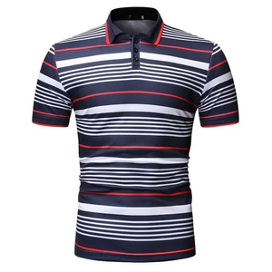 Camisetas Unisex de Alta Calidad OEM, Diseño de Logotipo con Impresión Personalizada, 100% Algodón Tejido, Secado Rápido, Camisetas Casuales de Golf para Hombre - Product Image 4