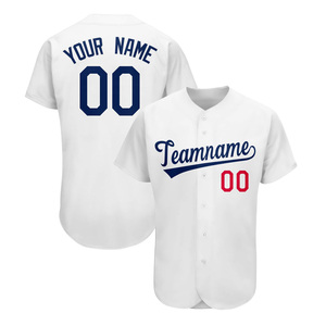 Best Selling Crew Neck Baseball Jersey Personalized Shirts Stitched Name Number for Adult <b>Boys</b> Softball Wear Plus Size 100% - Product Image 3