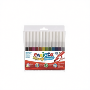 Set di 12 Pennarelli ad Acqua Carioca Bravo per Disegno e Pittura - Product Image 2