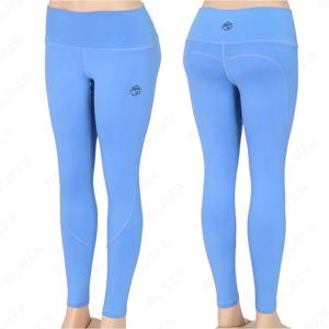 Blaze Fight Wear sólido elástico cintura Yoga Leggings transpirable que absorbe el sudor cuatro vías estiramiento antibacteriano de talla grande al por mayor - Product Image 1