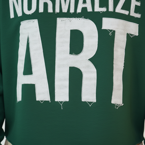Sudadera con capucha para hombre, personalizada, de peso pesado, con dobladillo sin rematar, efecto desgastado, con parche bordado, corte cropped, con cremallera completa, estilo vintage oversize - Product Image 5