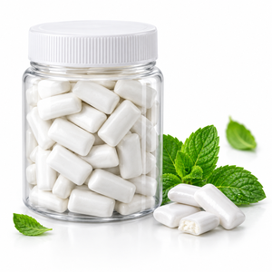 Hot Selling <b>Mint</b> Energy & Focus Caffeine Chewing Gum Food Grade GMP Certified Bulk Supplier - Product Image 1