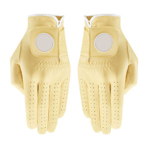 ถุงมือกอล์ฟ PU สีเหลือง สำหรับมือขวา ป้องกันการลื่น ปิดด้วยแถบตีนตุ๊กแก ใช้ได้ทั้งชายและหญิง - Product Image 5