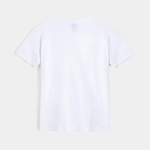 เสื้อยืดคอกลมทรงปกติ แขนสั้น น้ำหนัก 220 กรัม ดีไซน์ใหม่ คุณภาพสูง สำหรับผู้ชาย สไตล์เรียบง่าย ผ้าคอตตอนผสม ขายส่ง - Product Image 4