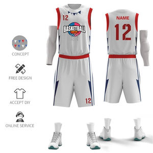 Ensemble d'uniformes de basketball personnalisés tendance 2026 – Maillot et short professionnels entièrement sublimés en tissu mesh haute performance à séchage rapide - Product Image 3
