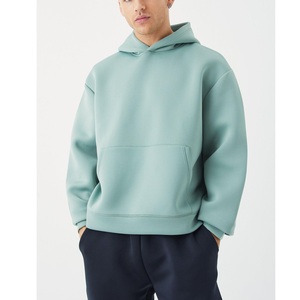 Sudaderas con Capucha para Hombre, 100% Algodón, Gruesas, con Logotipo Personalizado, Hombros Caídos - Product Image 3