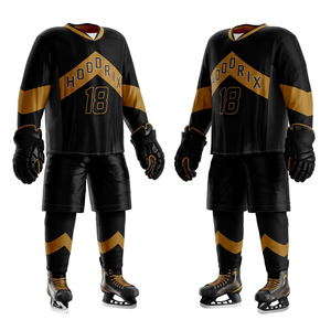 Maillot de hockey sur glace personnalisé, uniforme, sublimation, vente en gros, ensemble d'équipe, fabricant, jeunes, adultes, hommes, femmes, en vrac, OEM, ODM, directement de l'usine - Product Image 4