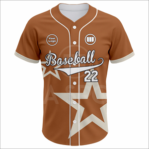 Ensemble d'uniformes de baseball personnalisés tendance, faible MOQ, production rapide, polyester respirant, fournisseur d'équipements sportifs pour équipes américaines - Product Image 2