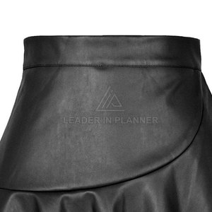 กระโปรงหนังลำลองสำหรับฤดูหนาวปี 2026 ดีไซน์โดดเด่น น้ำหนักเบา ขายดี คุณภาพสูง แห้งเร็ว ระบายอากาศได้ดี สำหรับผู้หญิง - Product Image 6