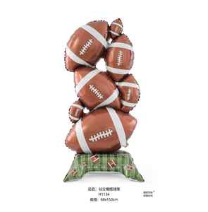 Globo Inflable de Mylar con Forma de Dedo para Fútbol y Rugby, Diseño OEM ODM, para Animar al Equipo # 1 Decoración de Mano Apuntando para Fiestas - Product Image 1