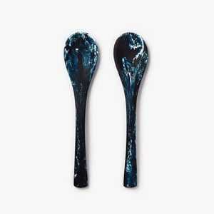 Oferta Especial en Vajilla de Diseño de Primera Calidad, Juego de 2 Piezas de Tenedor y Cuchara de Resina Rosa para Servir Ensaladas, para Compradores al por Mayor - Product Image 5
