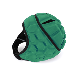 Casco de Protección para Rugby y Fútbol Americano, Acolchado, de Carcasa Suave, Color Verde, Personalizado por el Fabricante, para Niños o Adultos - Product Image 2