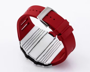 Exquisite, Romantic and Luxurious Carbon Fiber Rubber Strap Sports Business Travel Skeletonized Automatic <b>Mechanical</b> Men's <b>Watch</b> - Product Image 3