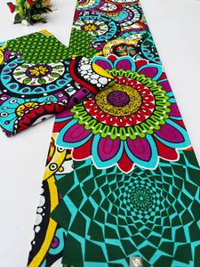 Premium Bold African Wax Print Ankara Cotton <b>Fabric</b> for Daily Wear Dresses Tanzania Fashion Market - Product Image 2