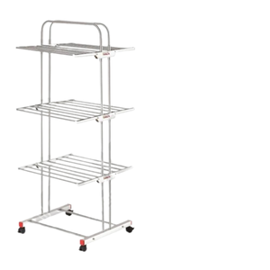Séchoir à linge pliable compact, support de séchage portable pour vêtements, organisateur de vêtements peu encombrant pour petite pièce, appartement, maison - Product Image 1