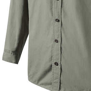 เสื้อผ้าลำลองผู้ชาย แห้งเร็ว ระบายอากาศได้ดี ผ้าฝ้าย 100% - Product Image 4