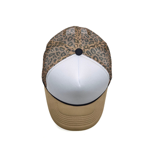 หมวกแก๊ปเบสบอลแบบ 6 แผง ปรับได้ สองสี ทรงสปอร์ต ปีกแบน แบบ Snap-back ตาข่าย ผ้าฝ้าย Gorras หมวกทรง Trucker สำหรับเล่นกีฬา - Product Image 2