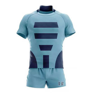 Maillot de rugby à manches courtes, design personnalisé, produit le plus vendu, haute qualité, respirant, durable, maillot de rugby professionnel - Product Image 6