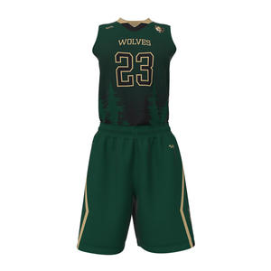 100% Polyester Best Quality Basketball Uniform Sports High Quality Custom Made New Design Basketball Uniform - Product Image 1