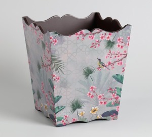 The Handmade Decor Printed organizer Eco-Friendly Handmade <b>Tabletop</b> Flower organizer <b>storage</b> with Durable Luxury Finish home use - Product Image 1